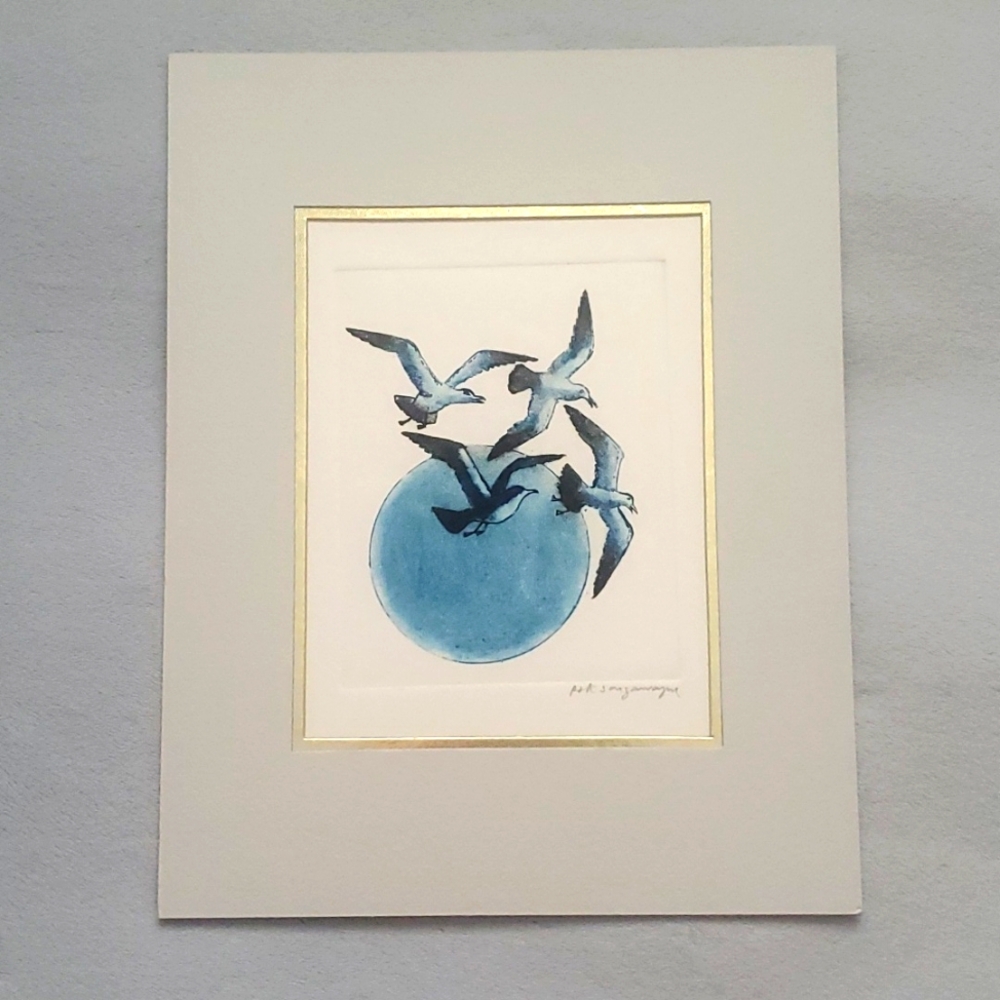 POTE SANGAWONGSE Lithograph Signed  Artist